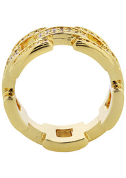 Gold Plated Hermes Ring | 7 Grams