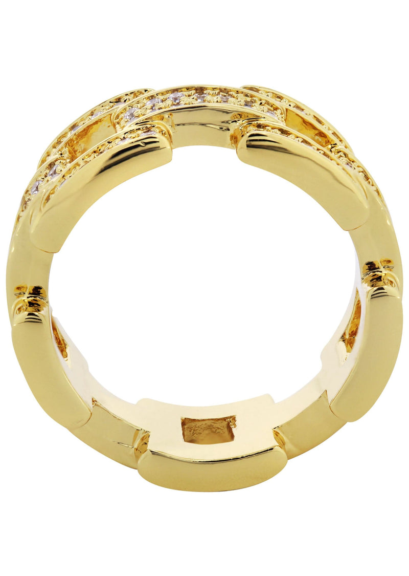 Gold Plated Hermes Ring | 7 Grams