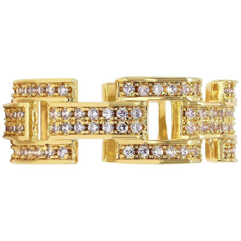 Gold Plated Hermes Ring | 7 Grams