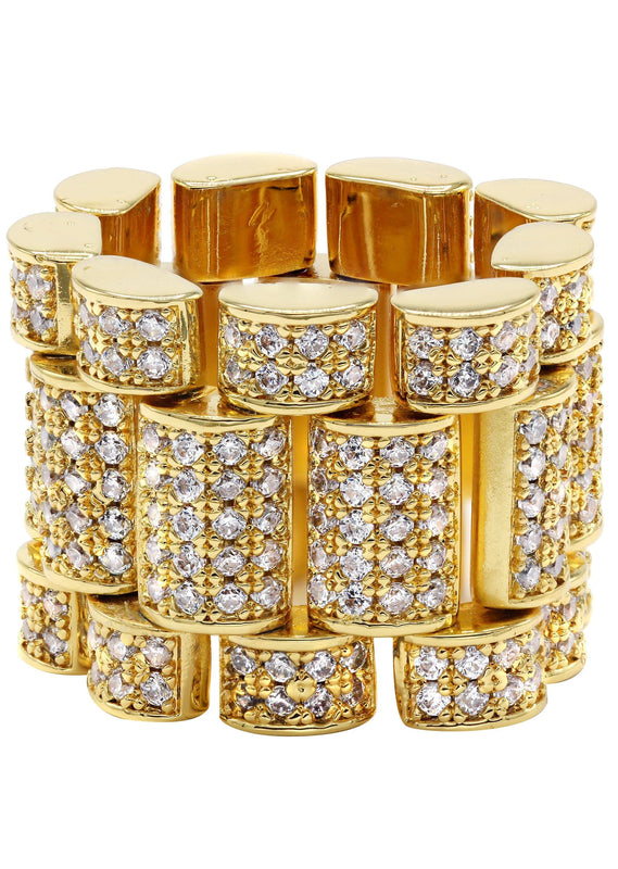 Gold Plated Presidential Ring | 24.8 Grams