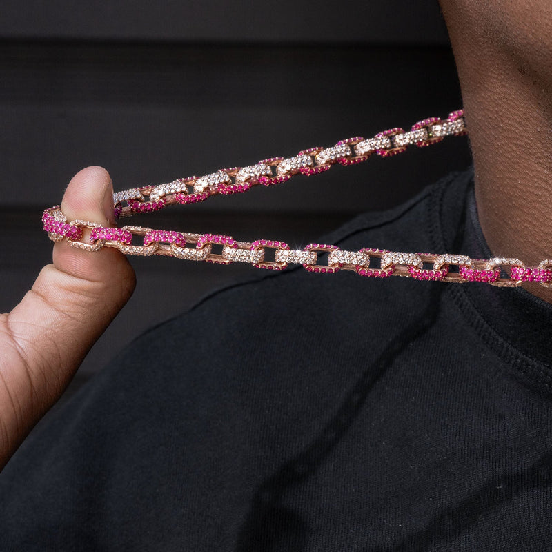 High End Jewelry - Iced Out Diamond Hermes Link Chain