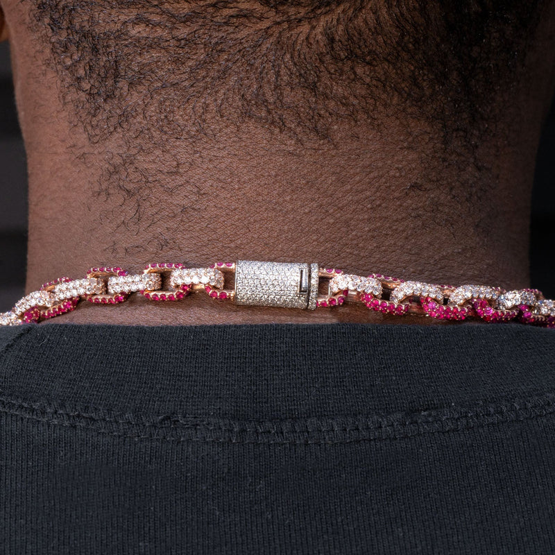 High End Jewelry - Iced Out Diamond Hermes Link Chain