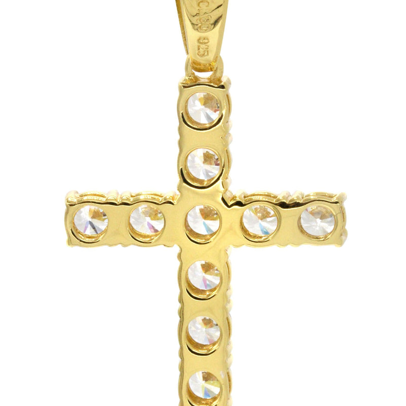 Mens Gold Plated Cross Pendant | 5 Grams