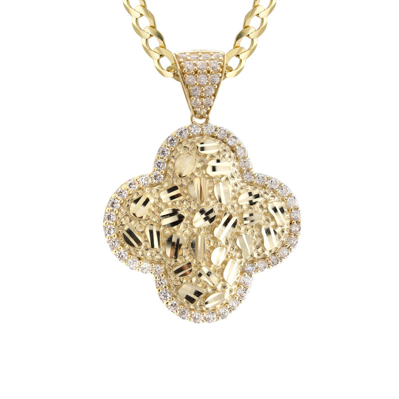 10K Yellow Gold Nugget Necklace | Appx. 4 - 11 Grams
