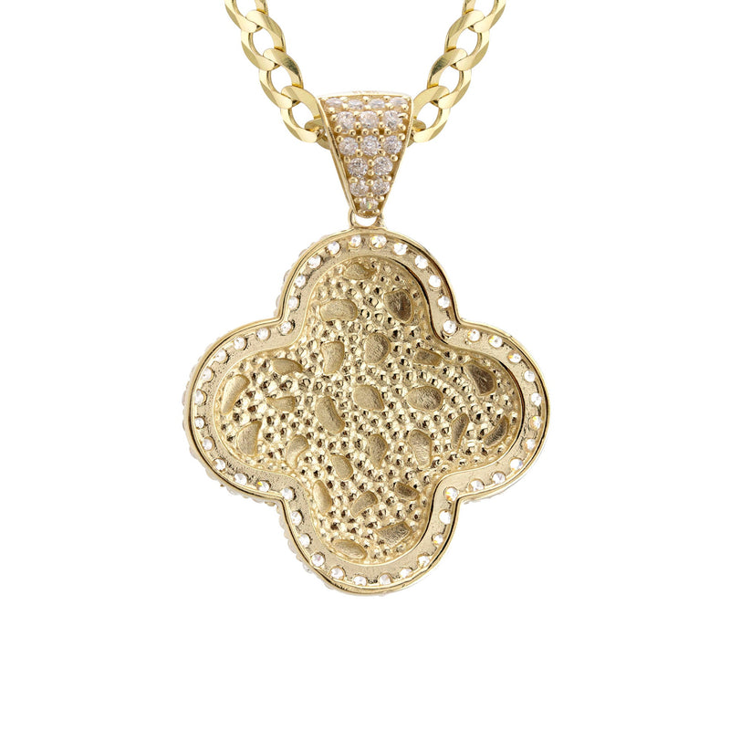 10K Yellow Gold Nugget Necklace | Appx. 4 - 11 Grams