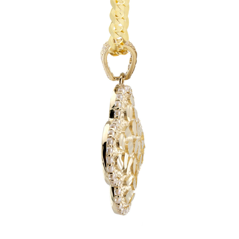 10K Yellow Gold Nugget Necklace | Appx. 4 - 11 Grams