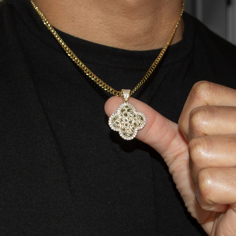 10K Yellow Gold Nugget Necklace | Appx. 4 - 11 Grams