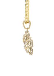10K Yellow Gold Nugget Necklace | Appx. 3 - 10 Grams