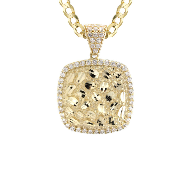10K Yellow Gold Nugget Necklace | Appx. 3 - 10 Grams