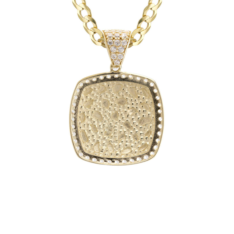 10K Yellow Gold Nugget Necklace | Appx. 3 - 10 Grams