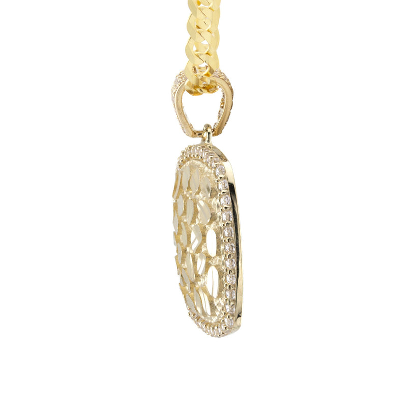 10K Yellow Gold Nugget Necklace | Appx. 3 - 10 Grams