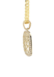 10K Yellow Gold Nugget Necklace | Appx. 3 - 10 Grams