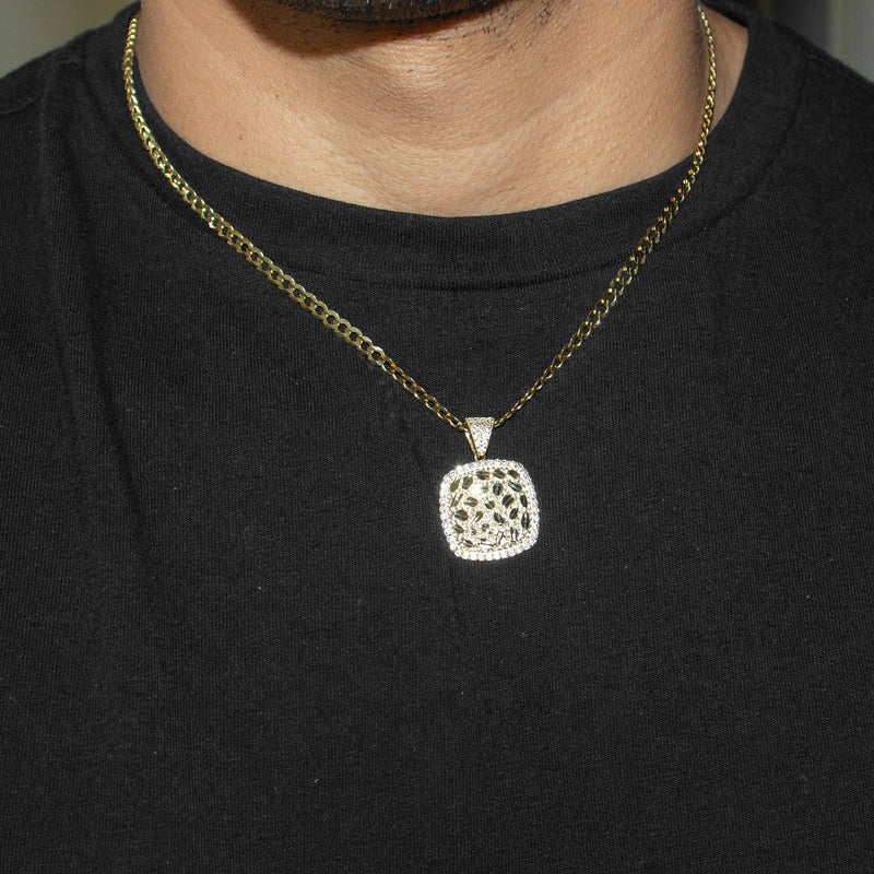 10K Yellow Gold Nugget Necklace | Appx. 3 - 10 Grams