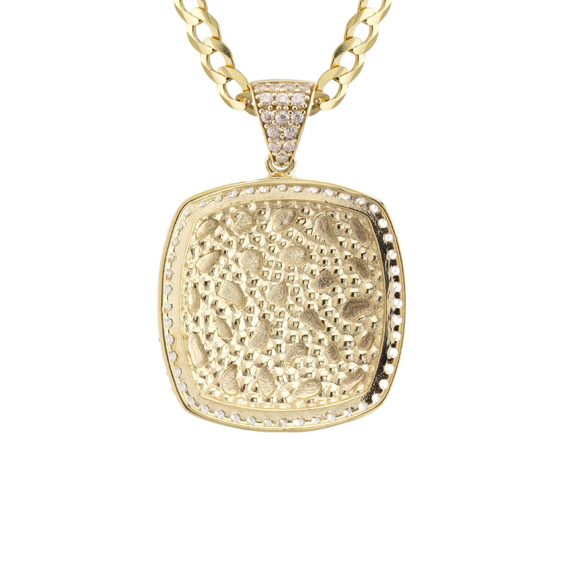 10K Yellow Gold Nugget Necklace | Appx. 3 - 10 Grams
