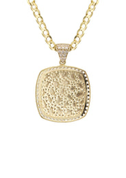 10K Yellow Gold Nugget Necklace | Appx. 3 - 10 Grams
