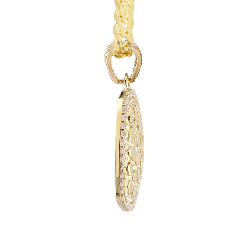 10K Yellow Gold Nugget Necklace | Appx. 3 - 10 Grams