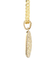 10K Yellow Gold Nugget Necklace | Appx. 3 - 10 Grams