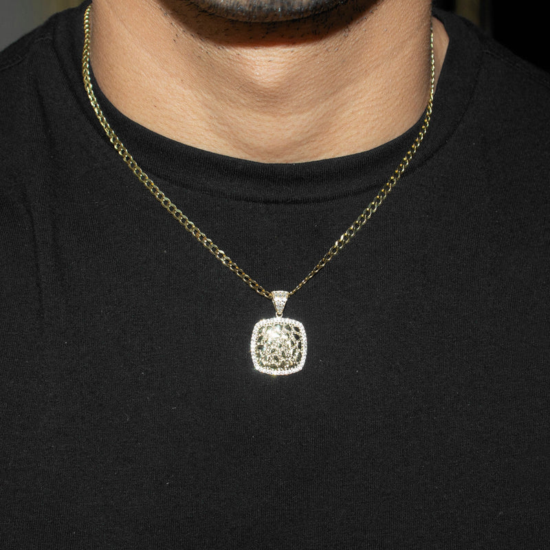 10K Yellow Gold Nugget Necklace | Appx. 3 - 10 Grams
