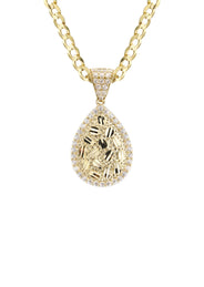 10K Yellow Gold Nugget Necklace | Appx. 2.3 - 9.3 Grams
