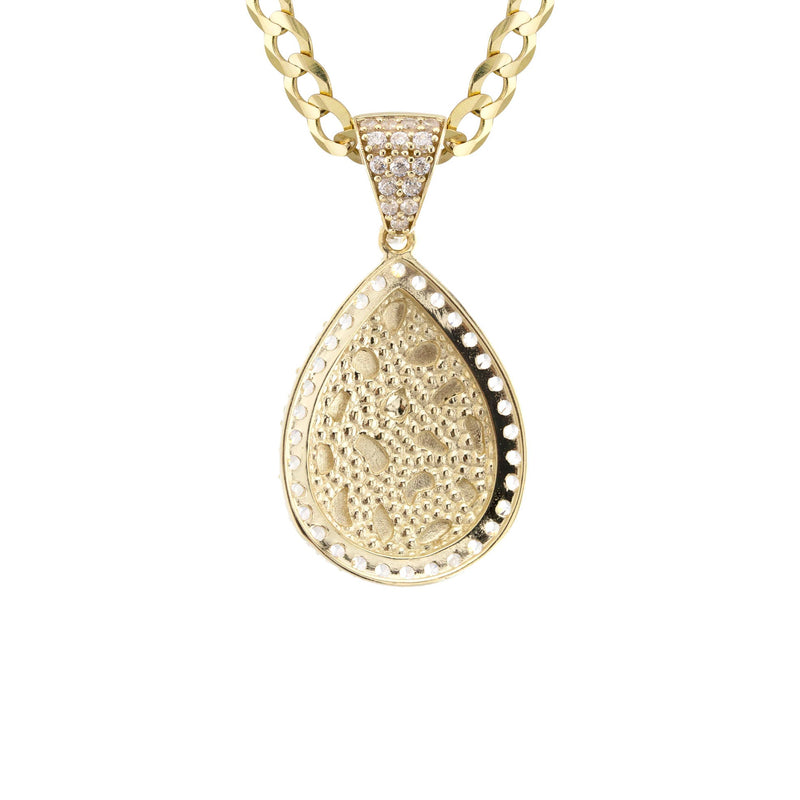 10K Yellow Gold Nugget Necklace | Appx. 2.3 - 9.3 Grams