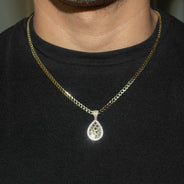 10K Yellow Gold Nugget Necklace | Appx. 2.3 - 9.3 Grams