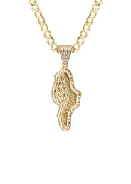 10K Yellow Gold Nugget Necklace | Appx. 2.2 - 9.2 Grams