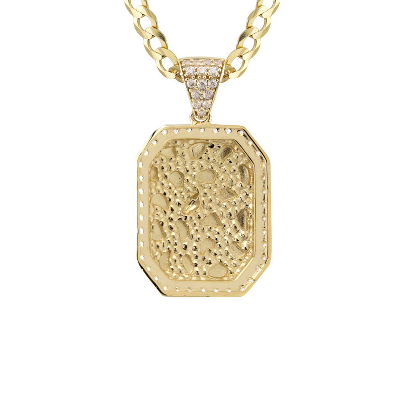 10K Yellow Gold Nugget Necklace | Appx. 3 - 10 Grams