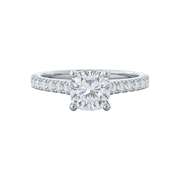 Madelyn 2ct Cushion engagement ring setting