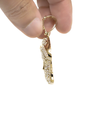 10K Yellow Gold Medusa Style Pendant | 8.7 Grams