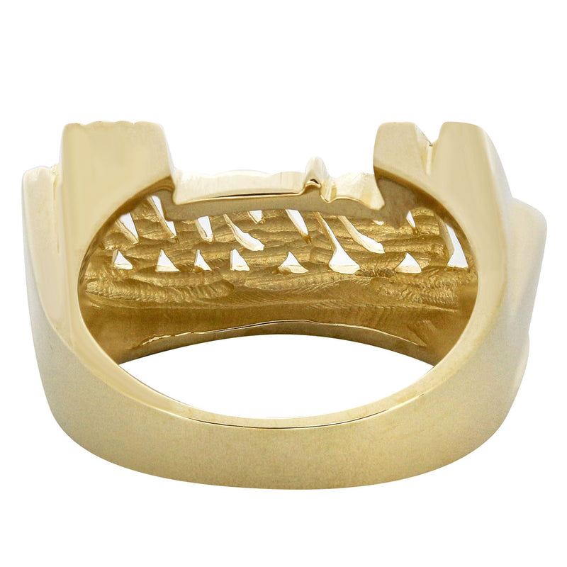 14K Script Gold Name Ring | Appx. 6.5 Grams