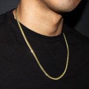 10K Gold Miami Cuban Necklace / 5 MM