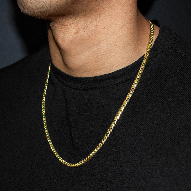 10K Gold Miami Cuban Necklace / 5 MM