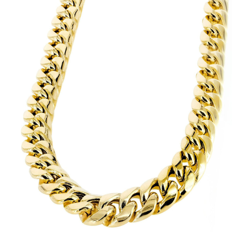 10K Gold Miami Cuban Necklace / 5 MM