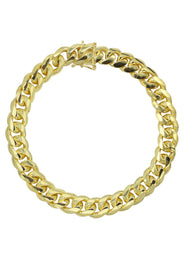 Silver Gold Miami Cuban Link Bracelet