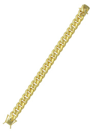 Silver Gold Miami Cuban Link Bracelet