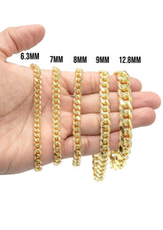 Silver Gold Miami Cuban Link Bracelet