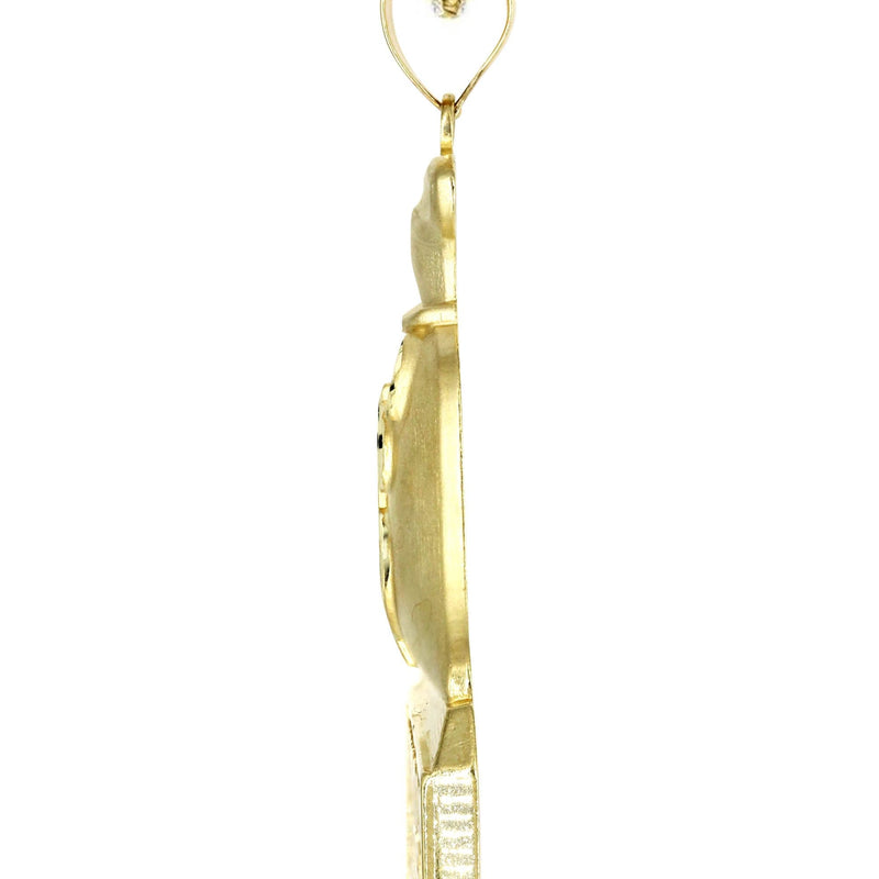 10K Yellow Gold Money Bag Necklace | Appx. 21.6 Grams
