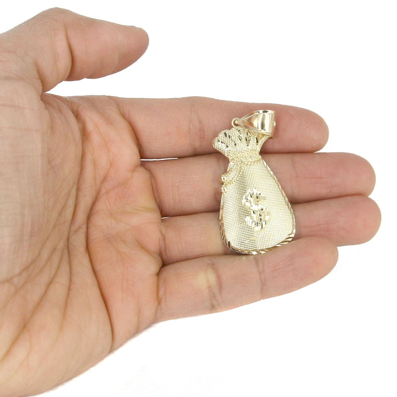 10K Yellow Gold Money Bag Necklace | Appx. 16.4 Grams