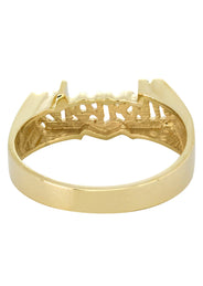 14K Script Gold Name Ring | Appx. 5.3 Grams