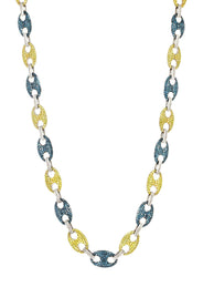 Iced Out Puff Chain | 13.8 Carats | 14 Mm Width | 30 Inch Length