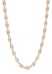 Iced Out Puff Chain | 9.25 Carats | 9 Mm Width | 24 Inch Length