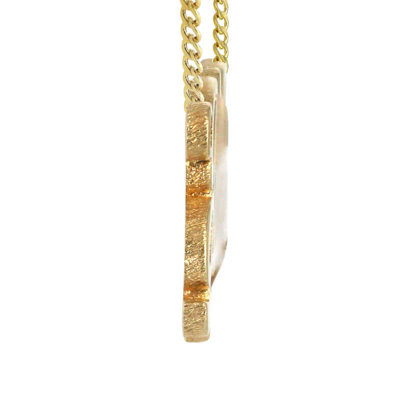 14K Gold  Two Name Name Plate Necklace | Style #97