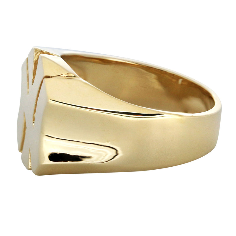 14K Gold NY Name Ring | Style #87