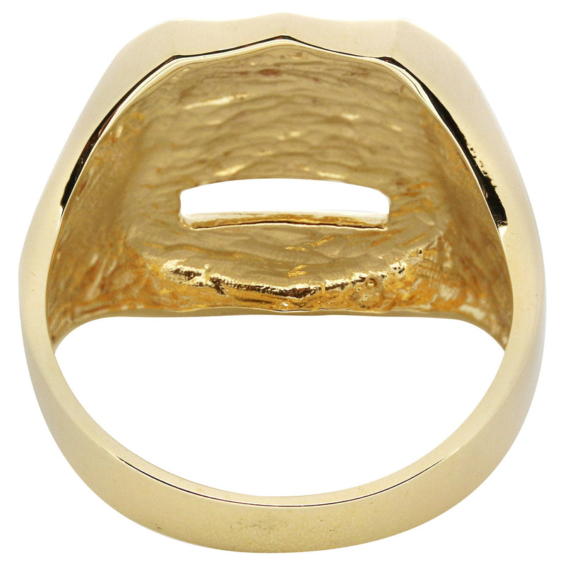 14K Gold Police Badge Name Ring | Appx. 10 Grams