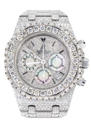 Audemars Piguet Royal Oak Chrono | Full Diamond Iced Out | 39 MM | 23 Carats