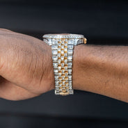 Rolex Datejust 41 MM Jubilee Band | Two Tone | Full Baguette Diamond | 33 Carats