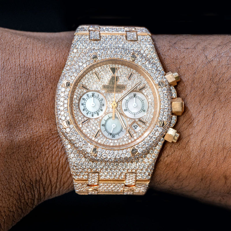 Audemars Piguet Royal Oak 39 MM | Iced Out | 23 Carats