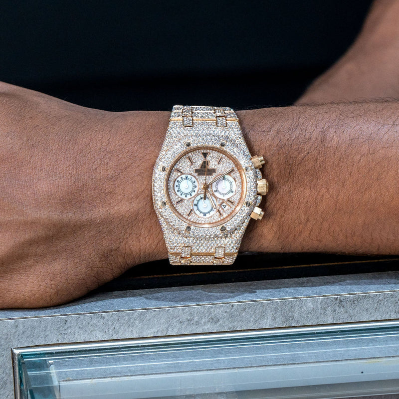 Audemars Piguet Royal Oak 39 MM | Iced Out | 23 Carats