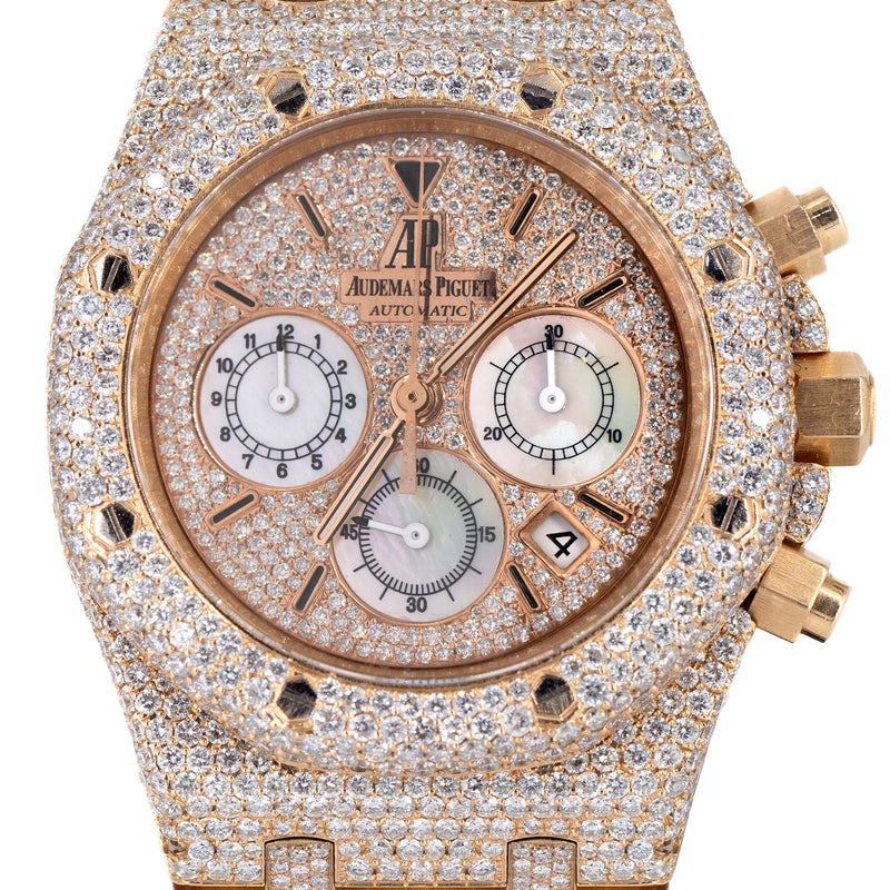 Audemars Piguet Royal Oak 39 MM | Iced Out | 23 Carats