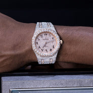 Audemars Piguet Royal Oak | Two Tone | 39 MM | 20 Carats Iced Out